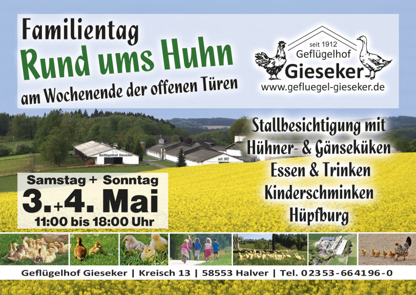 Familientag bei Geflügel Gieseker